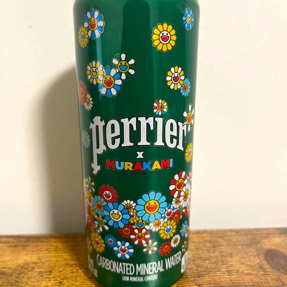 Murakami x Perrier collaboration.